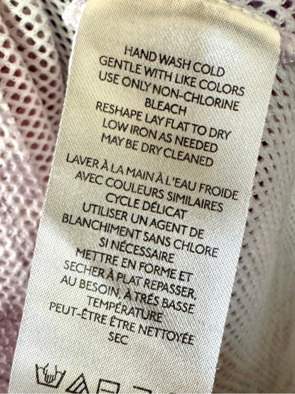 Anthropologie Pilcro Mesh Ringer Tee XS Pastel Floral Watercolor Festival Boho - Picture 5 of 5